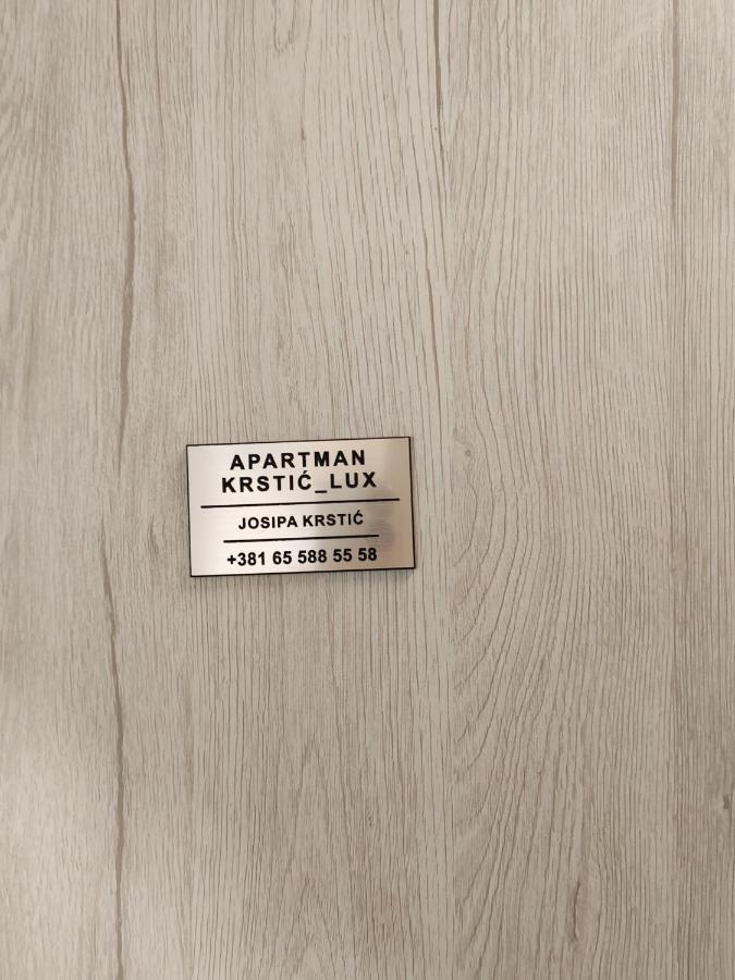 Krstic_Lux Apartman Subotica Eksteriør bilde
